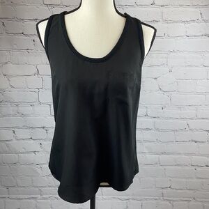 Converse black scoop neck tank size small